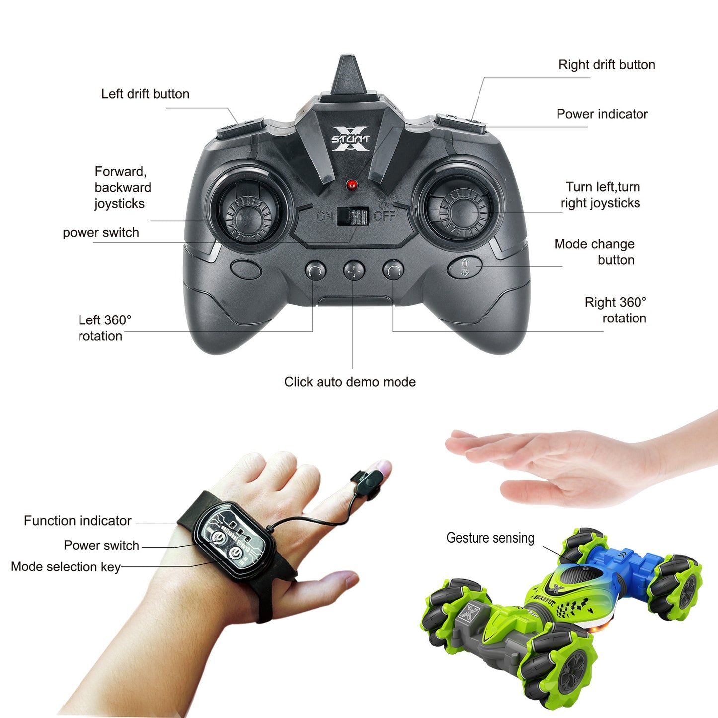 Flex Rider RC Car