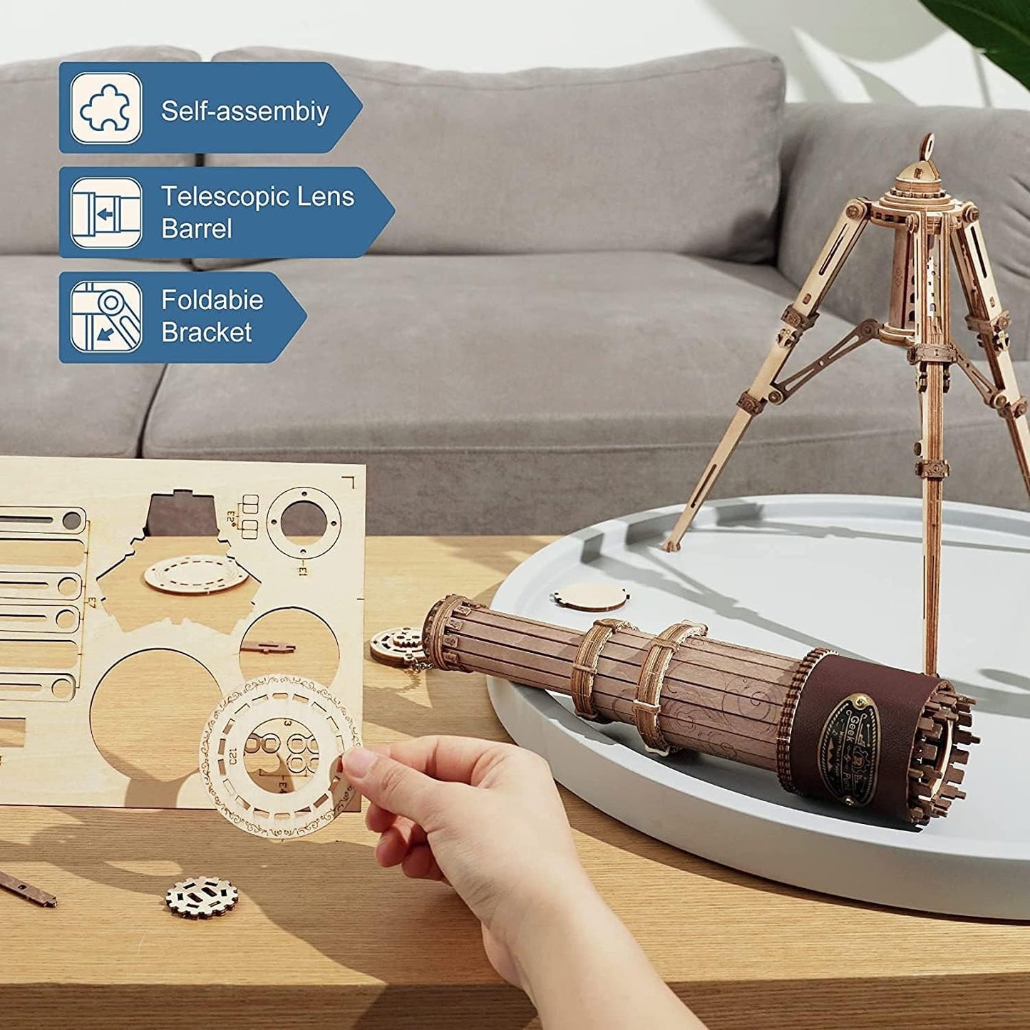 Puzzly Monocular Telescope