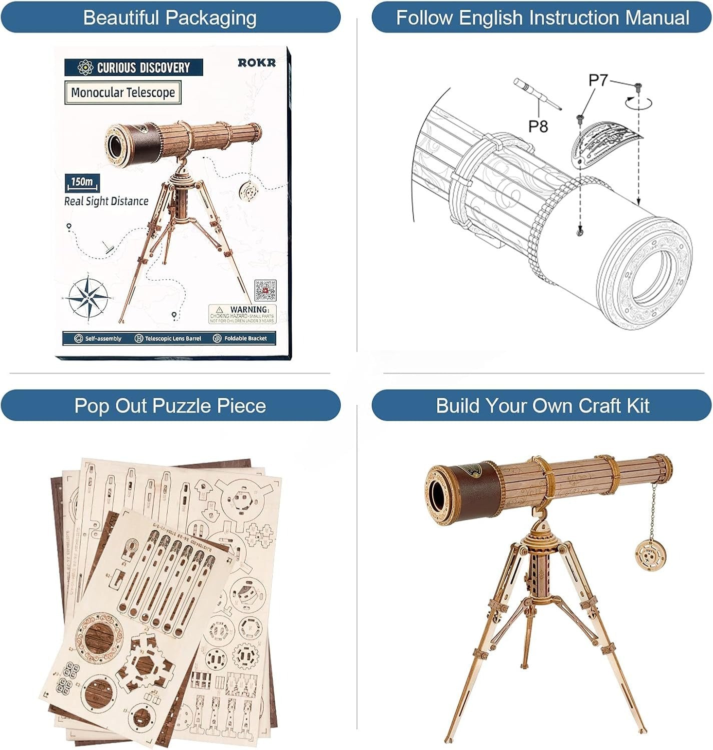Puzzly Monocular Telescope